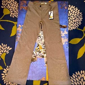 Betabrand Boot-Cut Herringbone Dress Yoga Pants